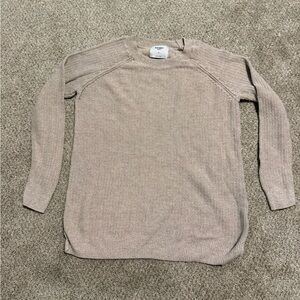 Maternity Women's Light Beige Sweater
